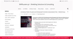 Desktop Screenshot of emfbusters.pl